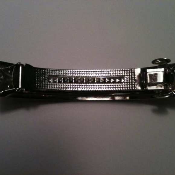 Silver Diamond Encrusted Wedding Hair Clip - Picture 2 of 7